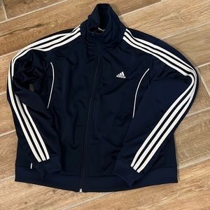 Adidas 3 Stripes Navy Blue Women’s Jacket